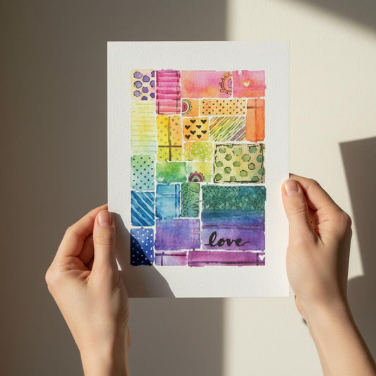 Rainbow Tiles - Print
