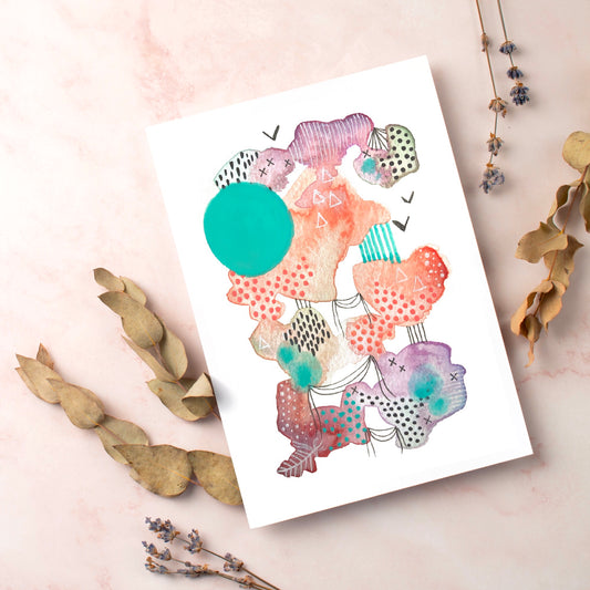 Laundry Day - 10 x Greeting Cards