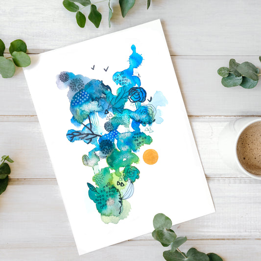 In the Elements - 10 x Greeting Cards